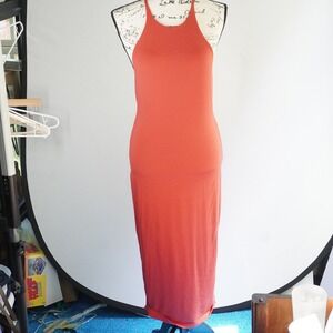 T Alexander Wang Bodycon Dress Sleeveless Tank Casual Maxi Dress‎ Small